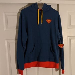 Superman Hooded Sweatshirt. NEW with tags.